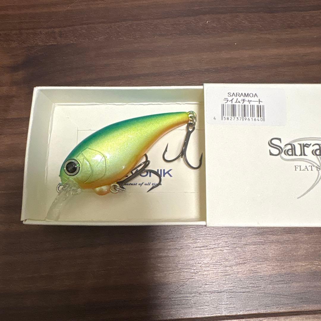 レヴォニック　サラモア　SaraMoa Flat Side Shad 3個セット