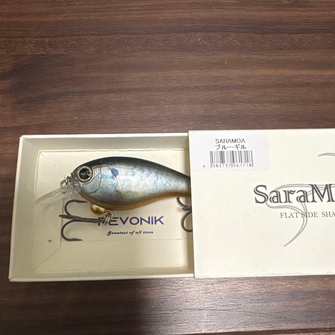 レヴォニック　サラモア　SaraMoa Flat Side Shad 3個セット