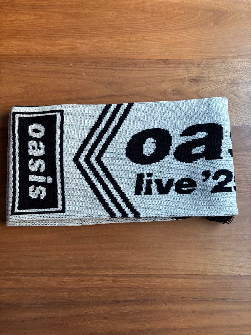 【限定】オアシスlive '25 フットボールマフラー