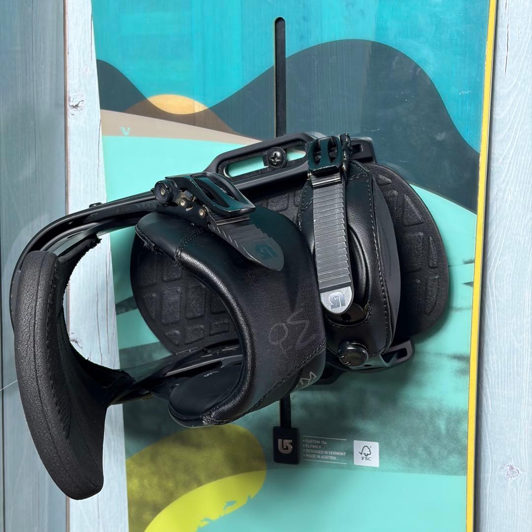 BURTON CUSTOM FLYING-V 154ビンディング セット