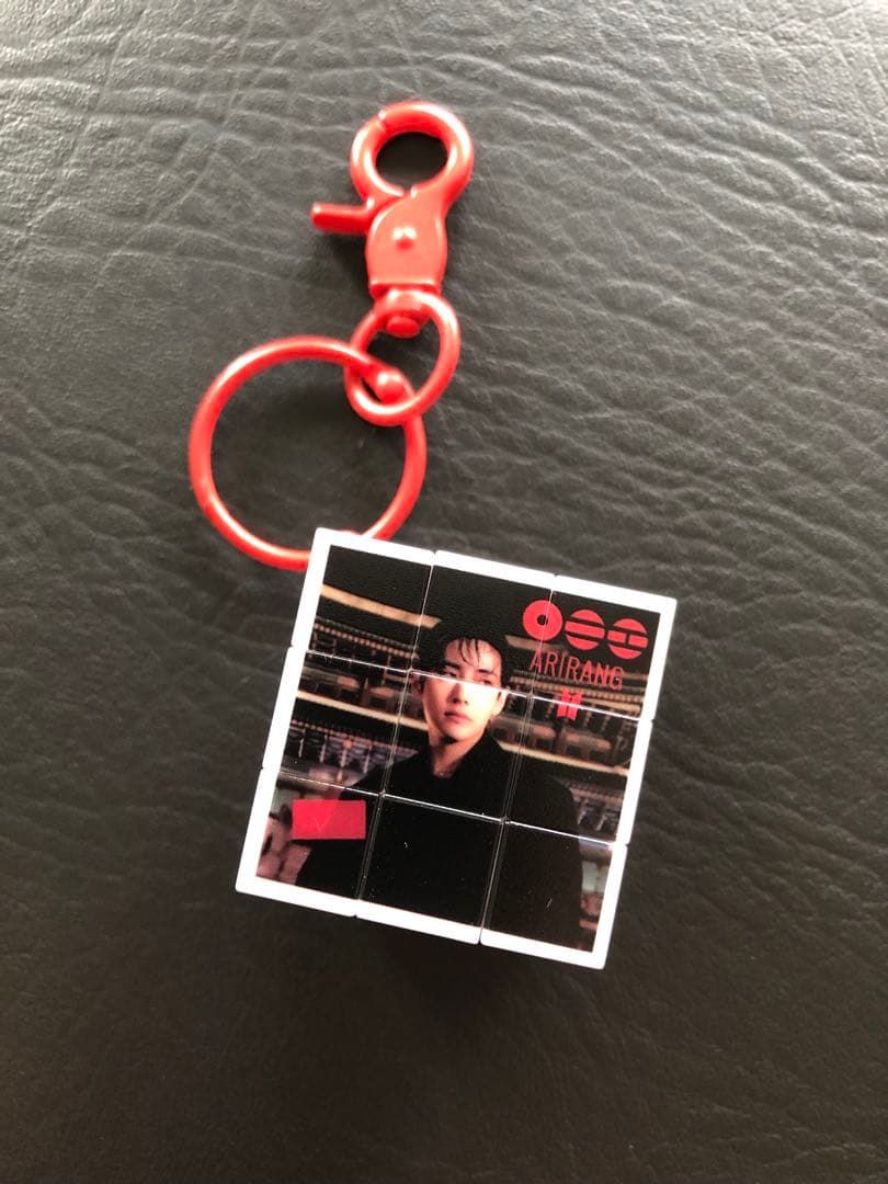 BTS グク テテ グテ ARIRANG 6面キューブキーリング