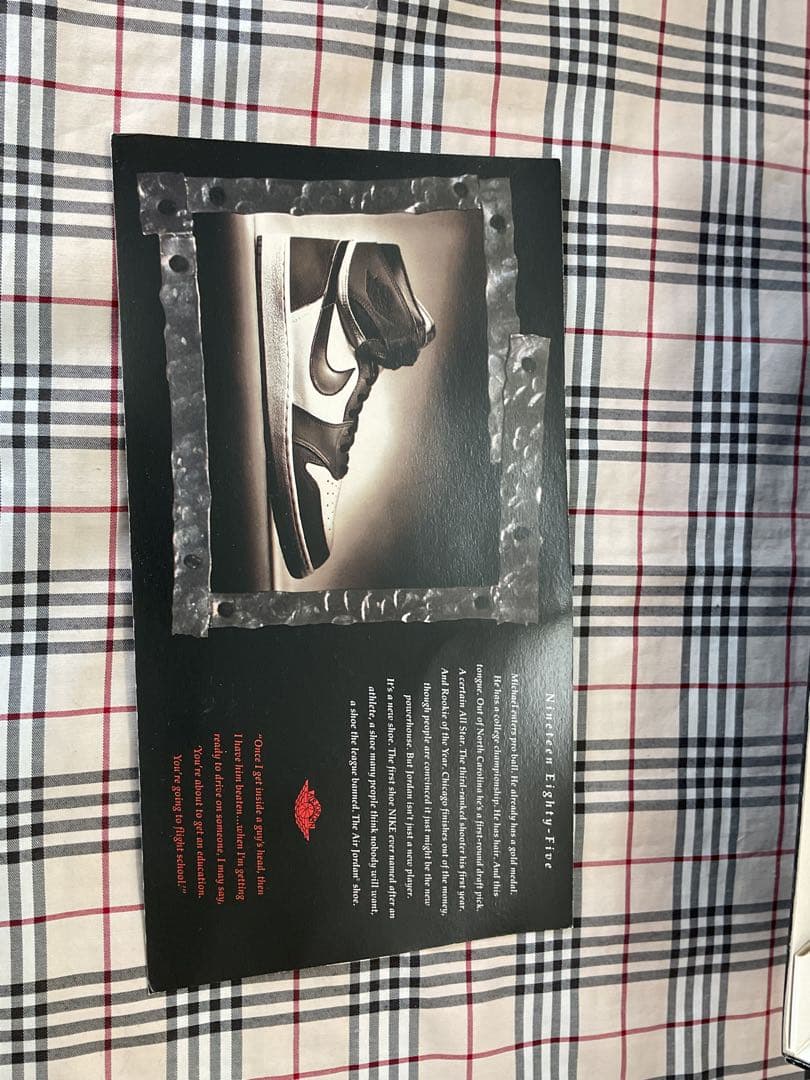 ナイキ　AIRJORDAN1 BC 1994復刻　スニーカー　24cm未使用