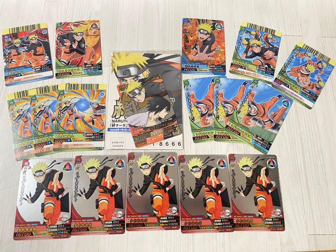 ［3／31まで］ NARUTO 疾風伝 ナルティメットクロス 140枚まとめ売り