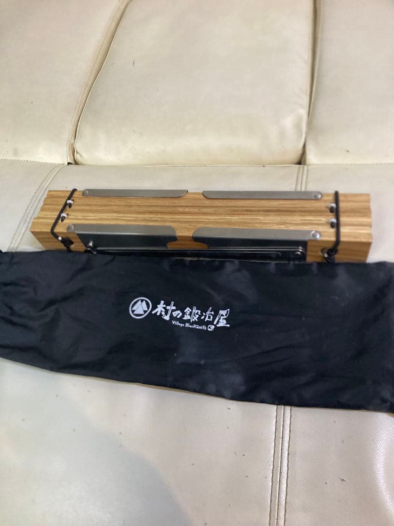 キャプテンスタッグ×村の鍛冶屋 ウッドロールテーブル