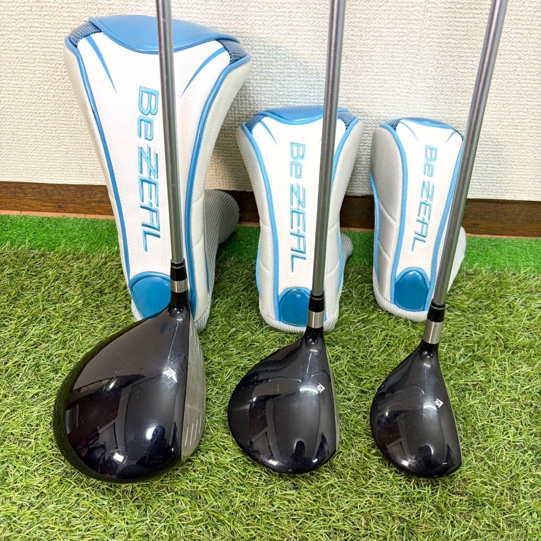 HONMA Be ZEAL 525 ウッド3本セット レディース L 初心者 右