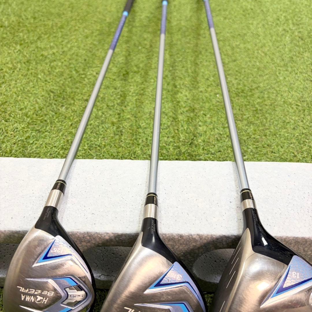 HONMA Be ZEAL 525 ウッド3本セット レディース L 初心者 右