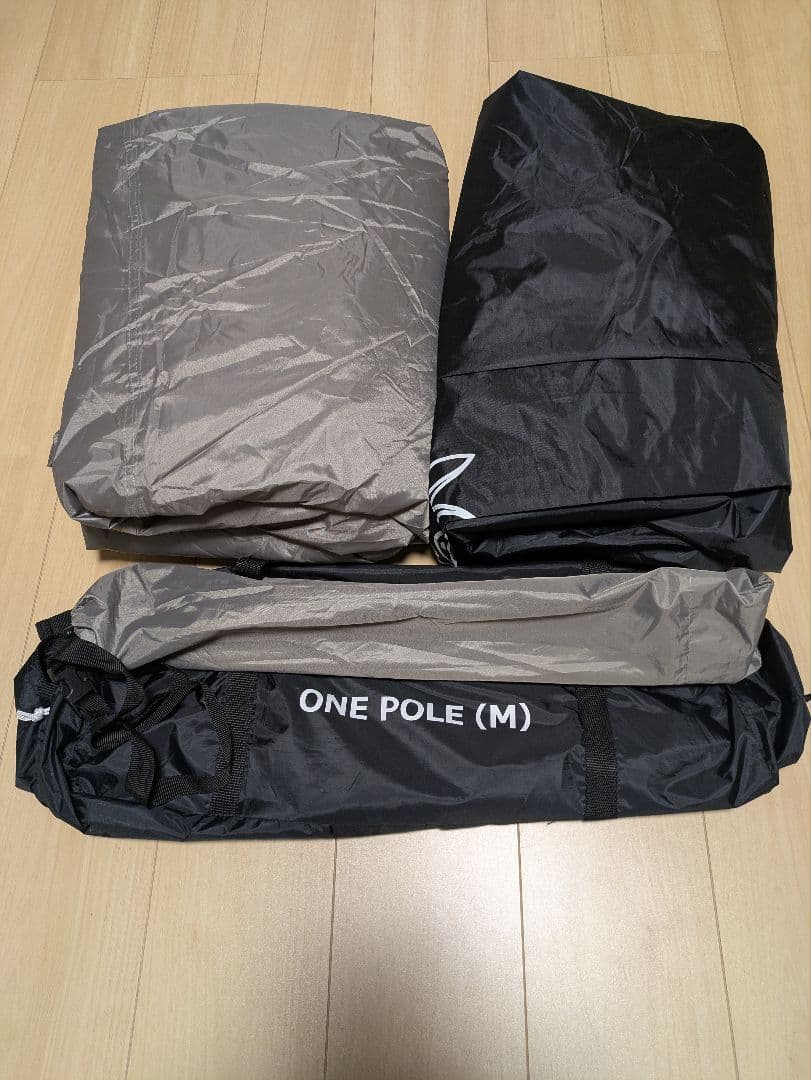 【特価商品】DOD ワンポールテントM （ブラック・5人用）