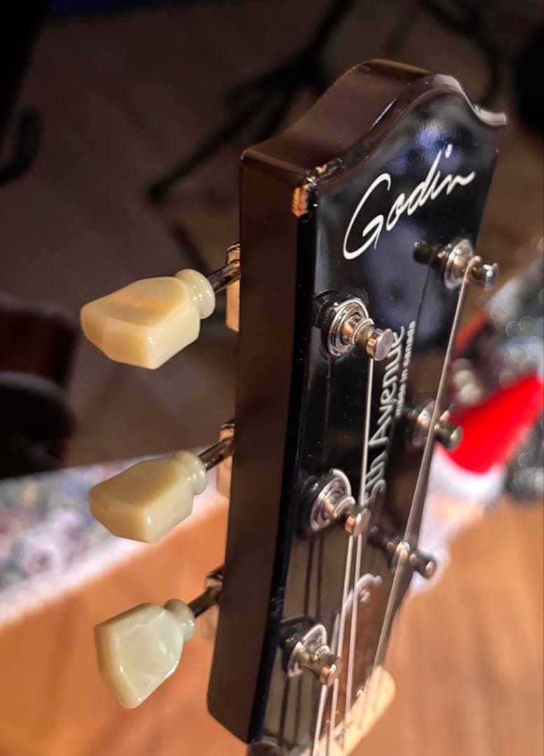 godin tarmond フルアコ　工房カスタム