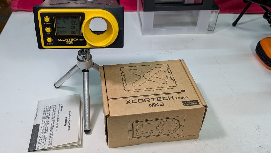 【早期売却希望！】XCORTECH　X3200　MK3　+ハンドガンラック
