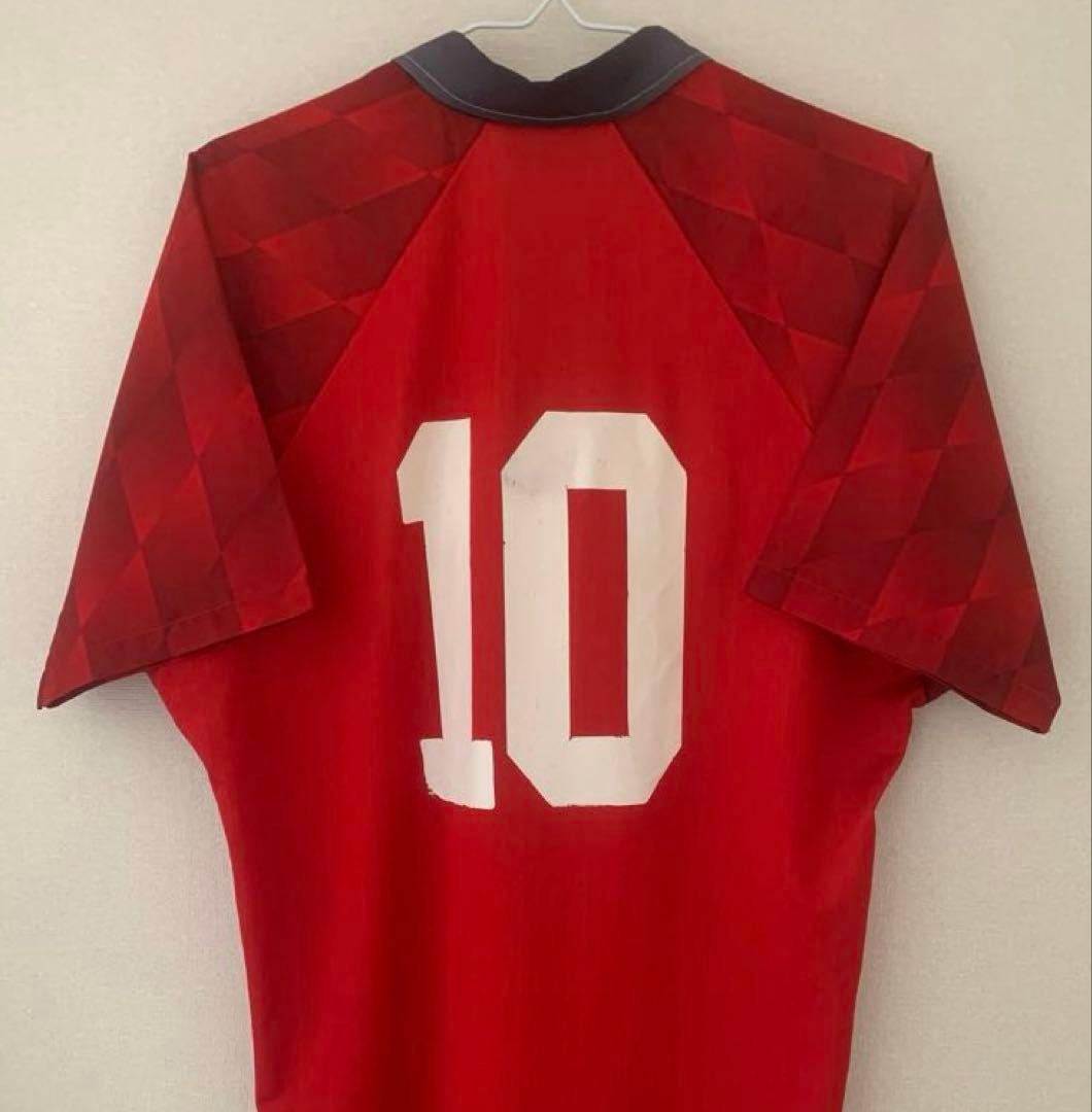 【国内正規品】マンU ♯10 ベッカム 96/97 ユニフォーム Lサイズ