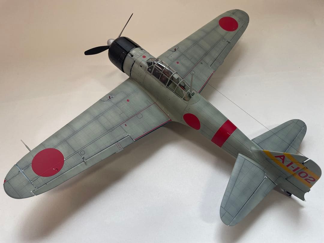 【2/28まで限定値下げ】タミヤ1/32 三菱海軍零式艦上戦闘機21型完成品