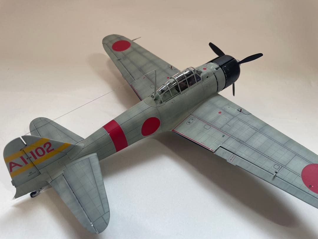【2/28まで限定値下げ】タミヤ1/32 三菱海軍零式艦上戦闘機21型完成品
