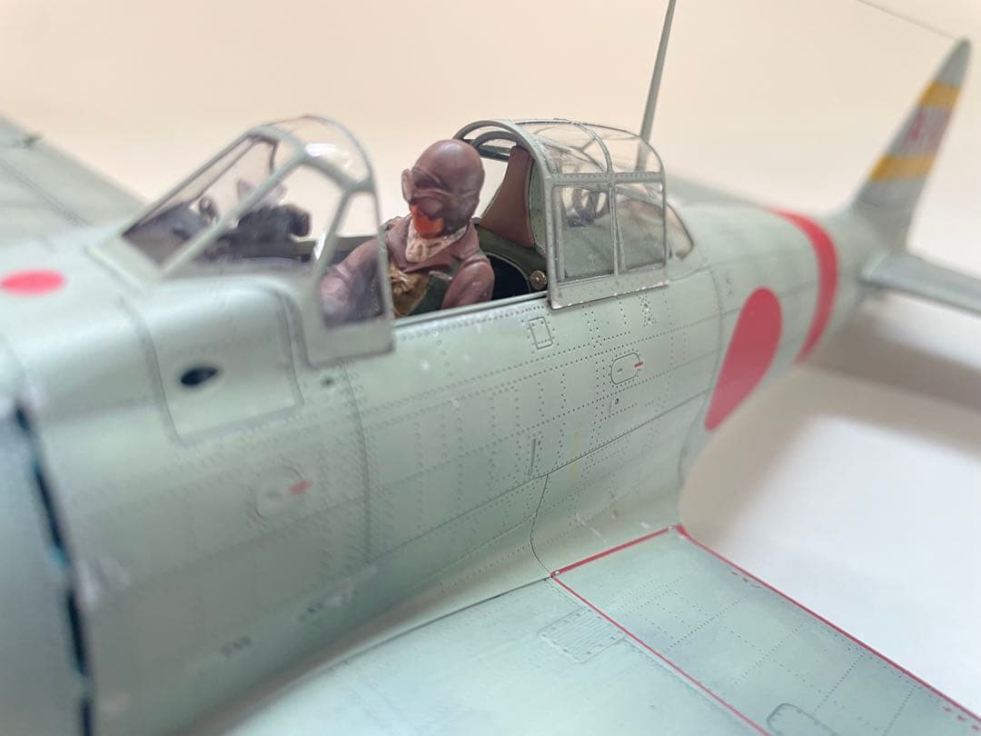 【2/28まで限定値下げ】タミヤ1/32 三菱海軍零式艦上戦闘機21型完成品