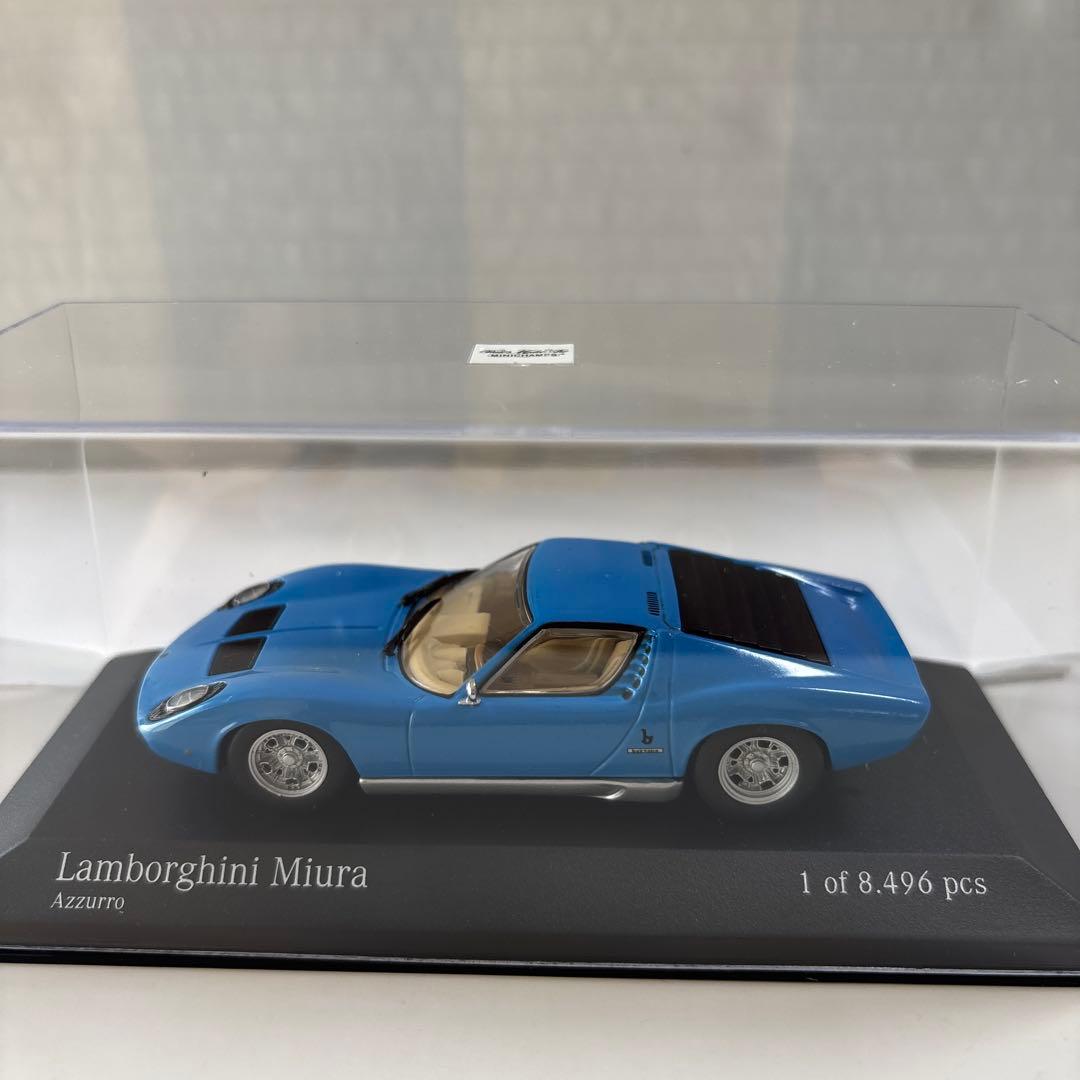 Lamborghini Miura 1966 ミニカー Azzurro