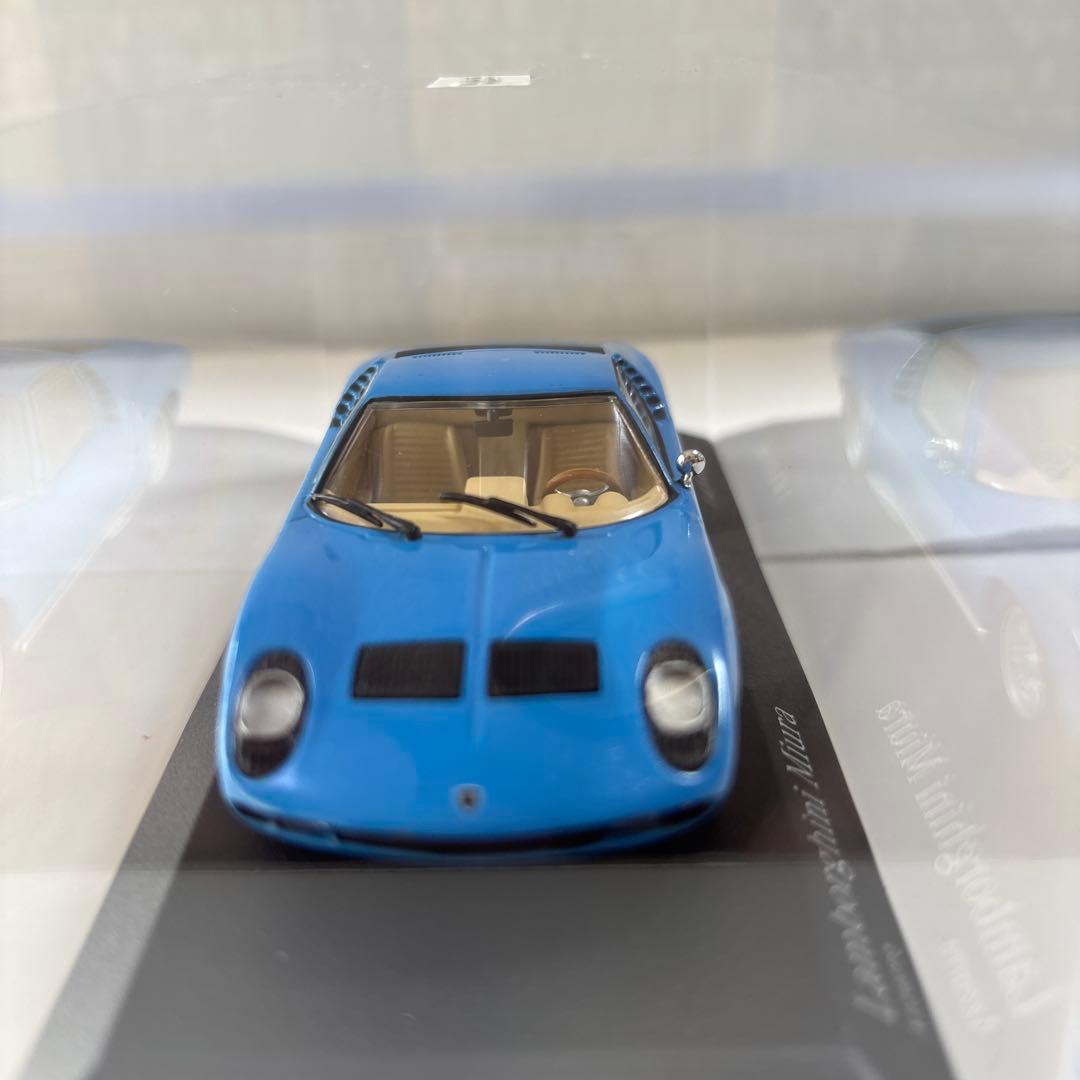 Lamborghini Miura 1966 ミニカー Azzurro