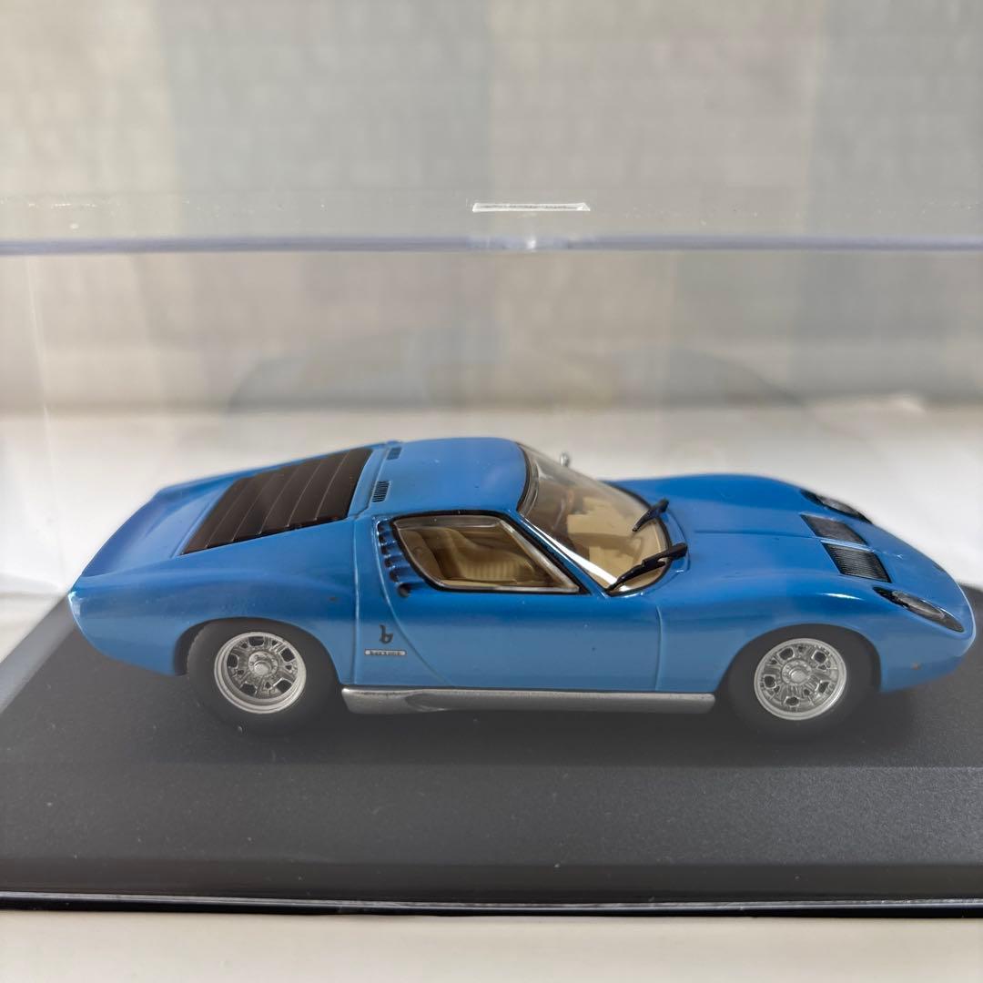 Lamborghini Miura 1966 ミニカー Azzurro