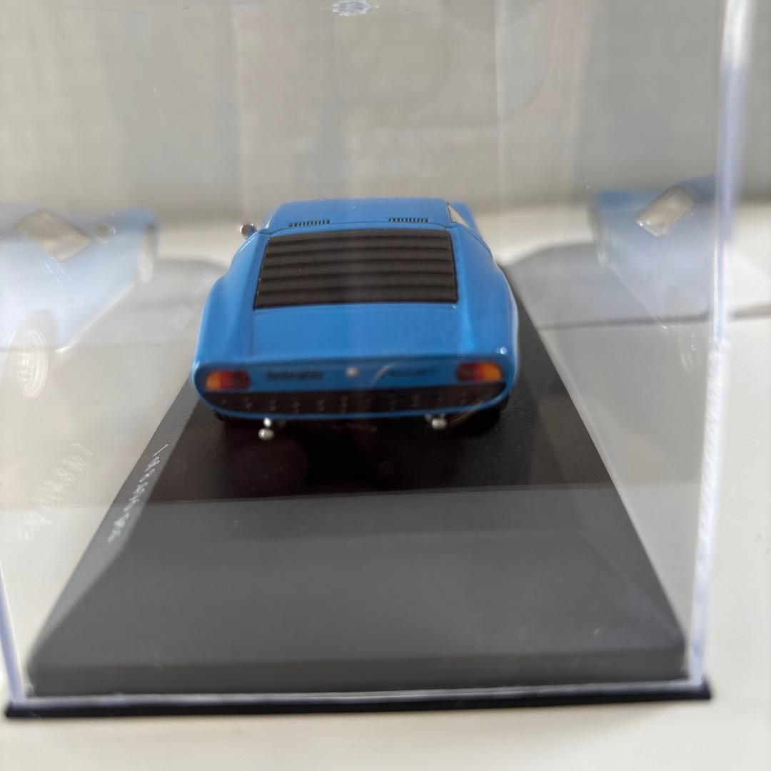 Lamborghini Miura 1966 ミニカー Azzurro