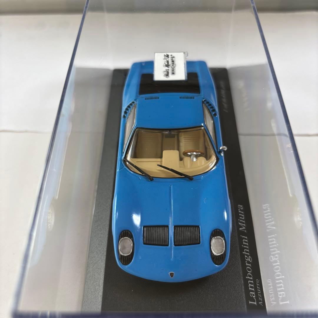 Lamborghini Miura 1966 ミニカー Azzurro