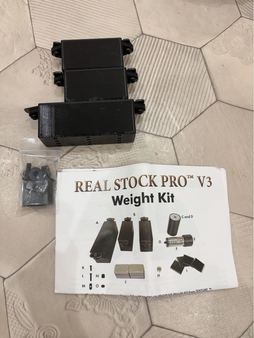 【新品】Real Stock Pro V3 Basic + ウェイトキット付き
