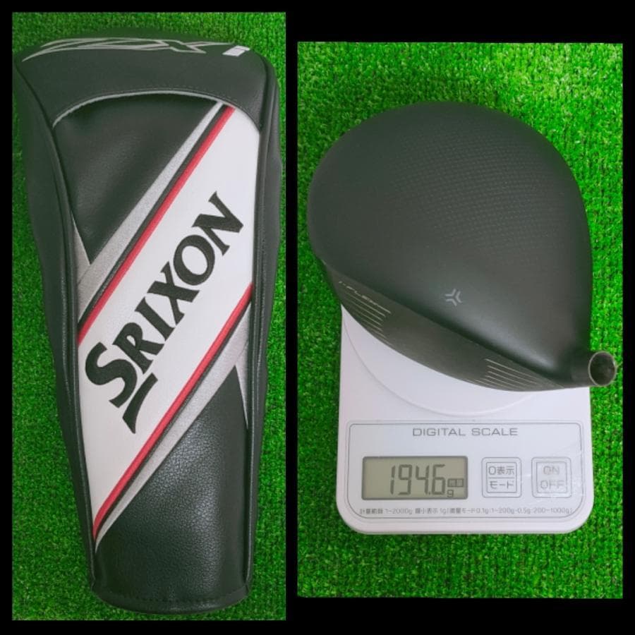 スリクソン ZXi TR 9.0度！SRIXON ドライバーヘッド単品。カバー付
