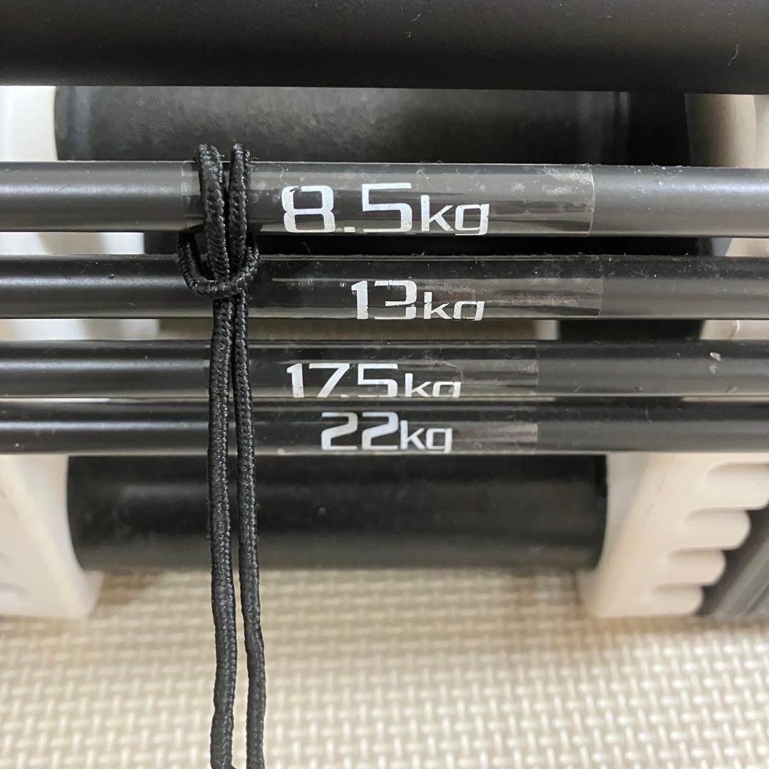 ①可変式 クイックダンベル ブロックダンベル 22kg 筋トレ