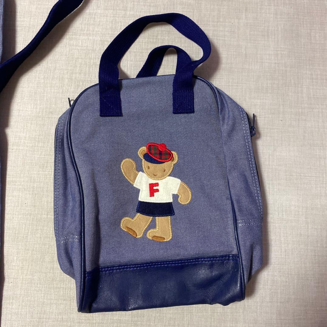 美品◯familiar ファミリア ゴルフクラブケース＆シューズケース◯