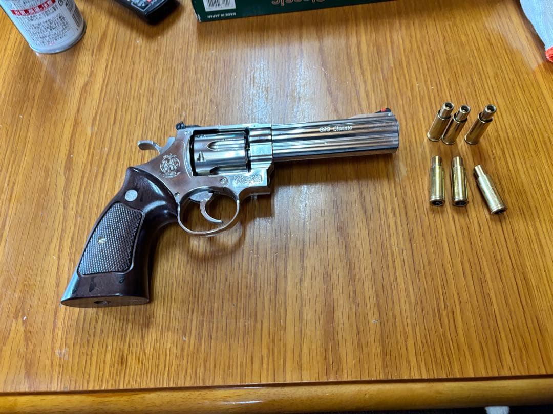 マルシン　Smith & Wesson M629ライラクスハイバレットガス缶付き