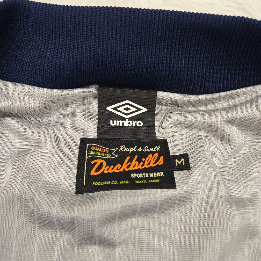 ラフ&スウェル　フリースジャケット　刺繍　ダブルファフナー　ネイビー　M