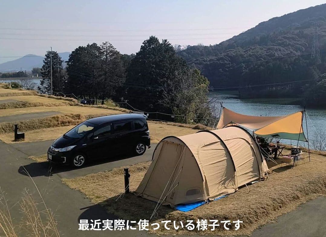 DOD カマボコテント3S ベージュ キャンプテント 付属品・説明書あり