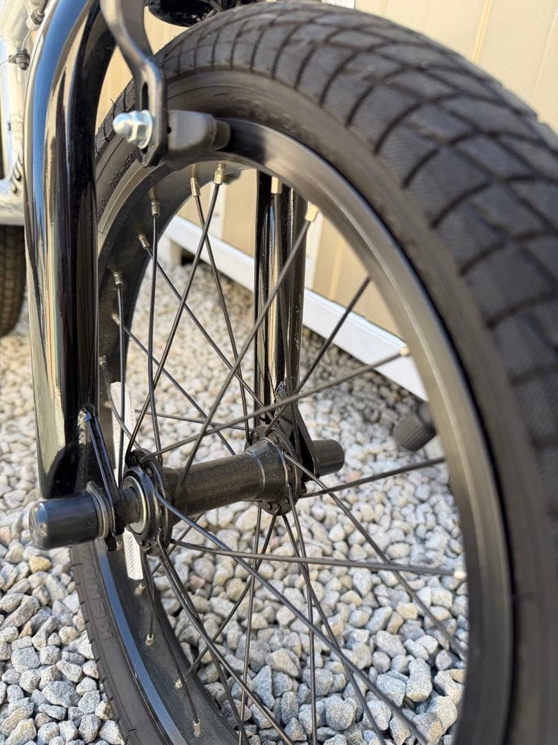 DURCUS ONE SOLO 16 POLISH BMXバイク シルバー