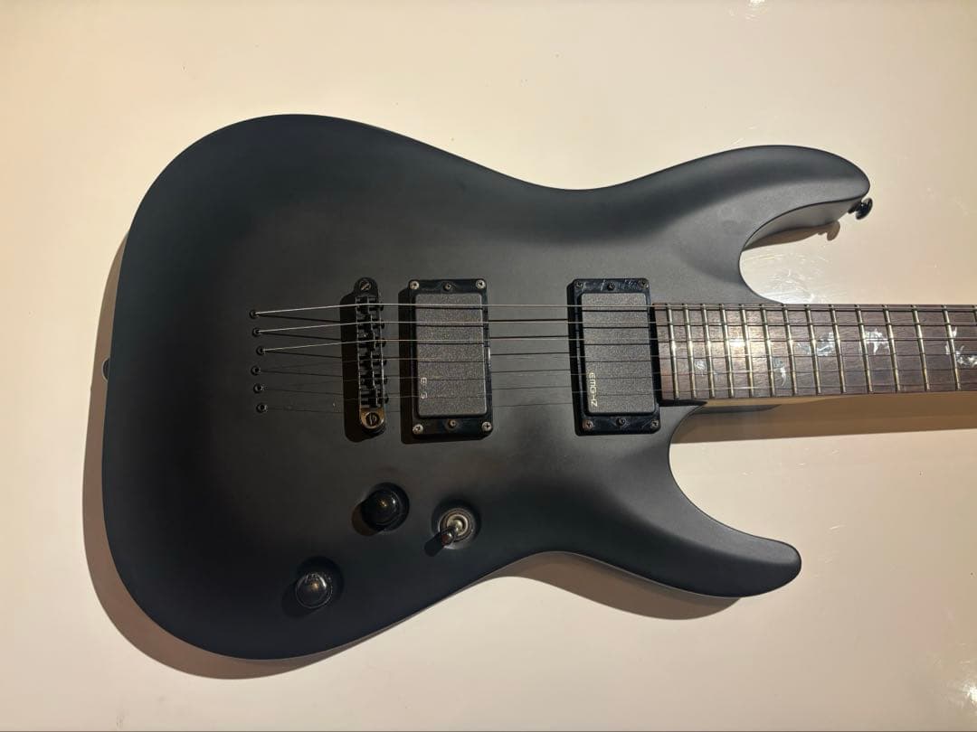 Schecter Damien-6 チタンネックジョイントプレート EMG Hz
