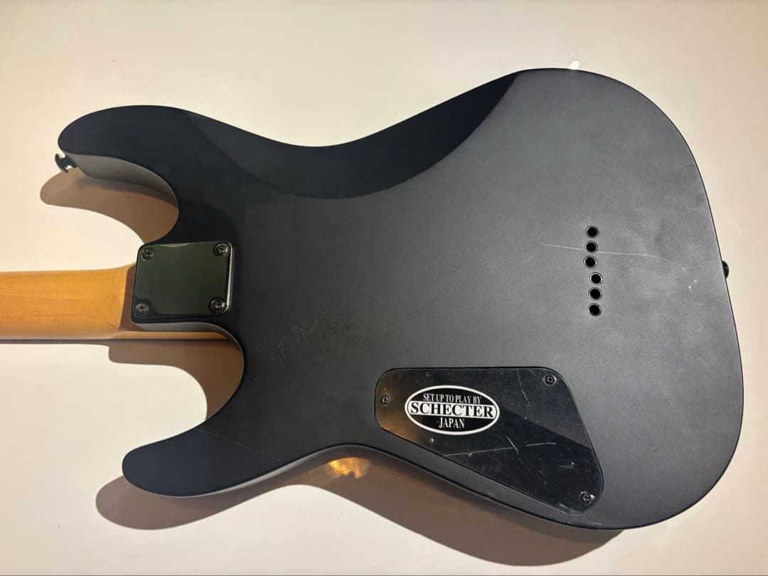 Schecter Damien-6 チタンネックジョイントプレート EMG Hz