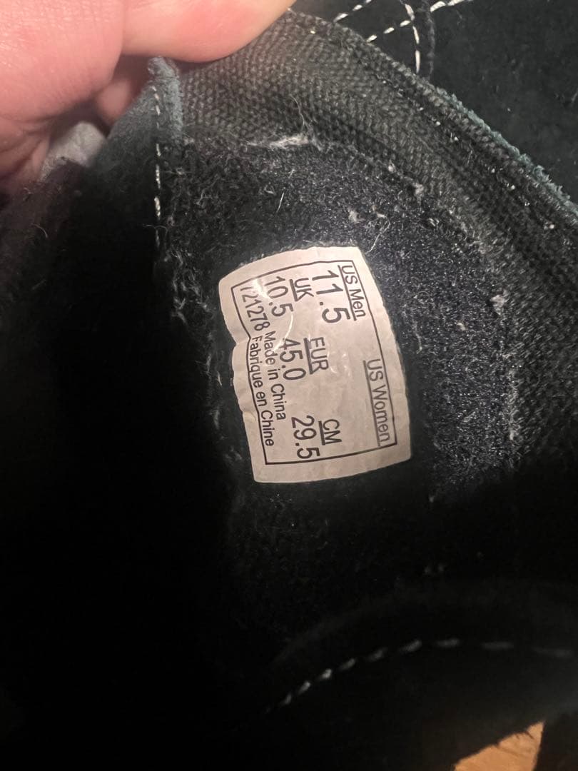 スケートボード WTAPS VANS 29.5cm OG SK8-Hi LX