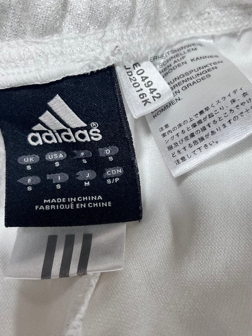 ✅y2k 00s adidas アディダス ロゴ ライン ジャージ パンツ 古着