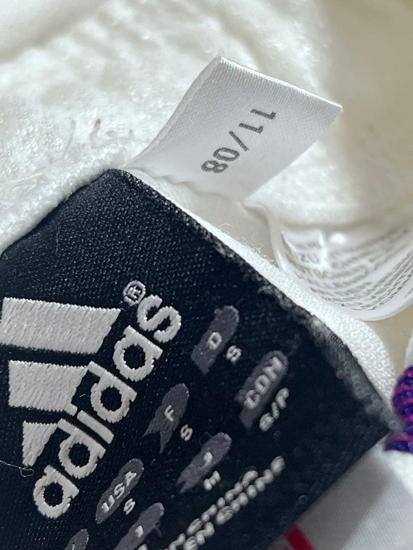 ✅y2k 00s adidas アディダス ロゴ ライン ジャージ パンツ 古着