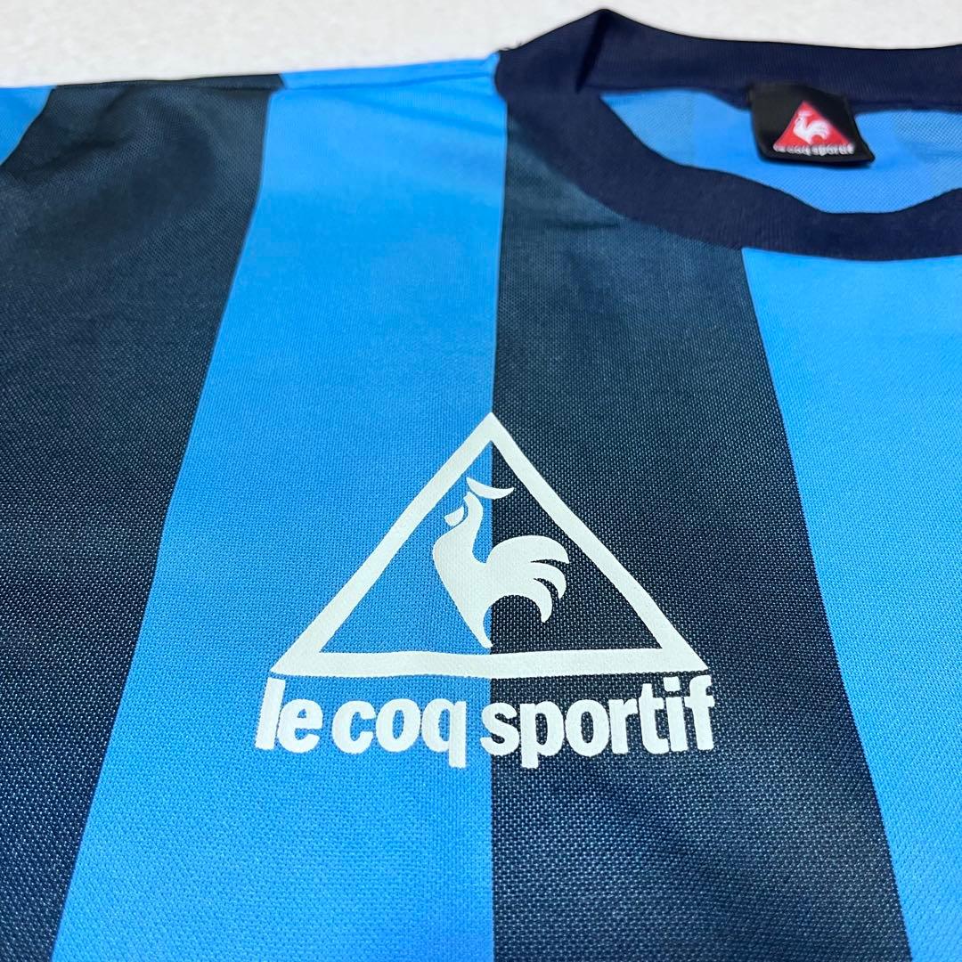le coq sportif ルコック ストライプゲームシャツ L