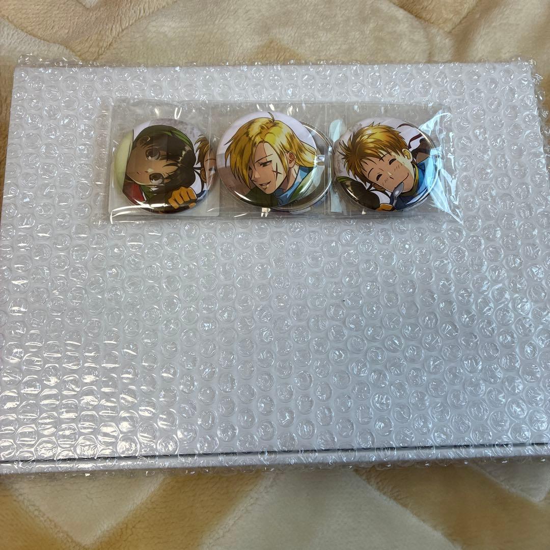 幻想水滸伝リマスター発売記念 アクリルパネル 缶バッジ