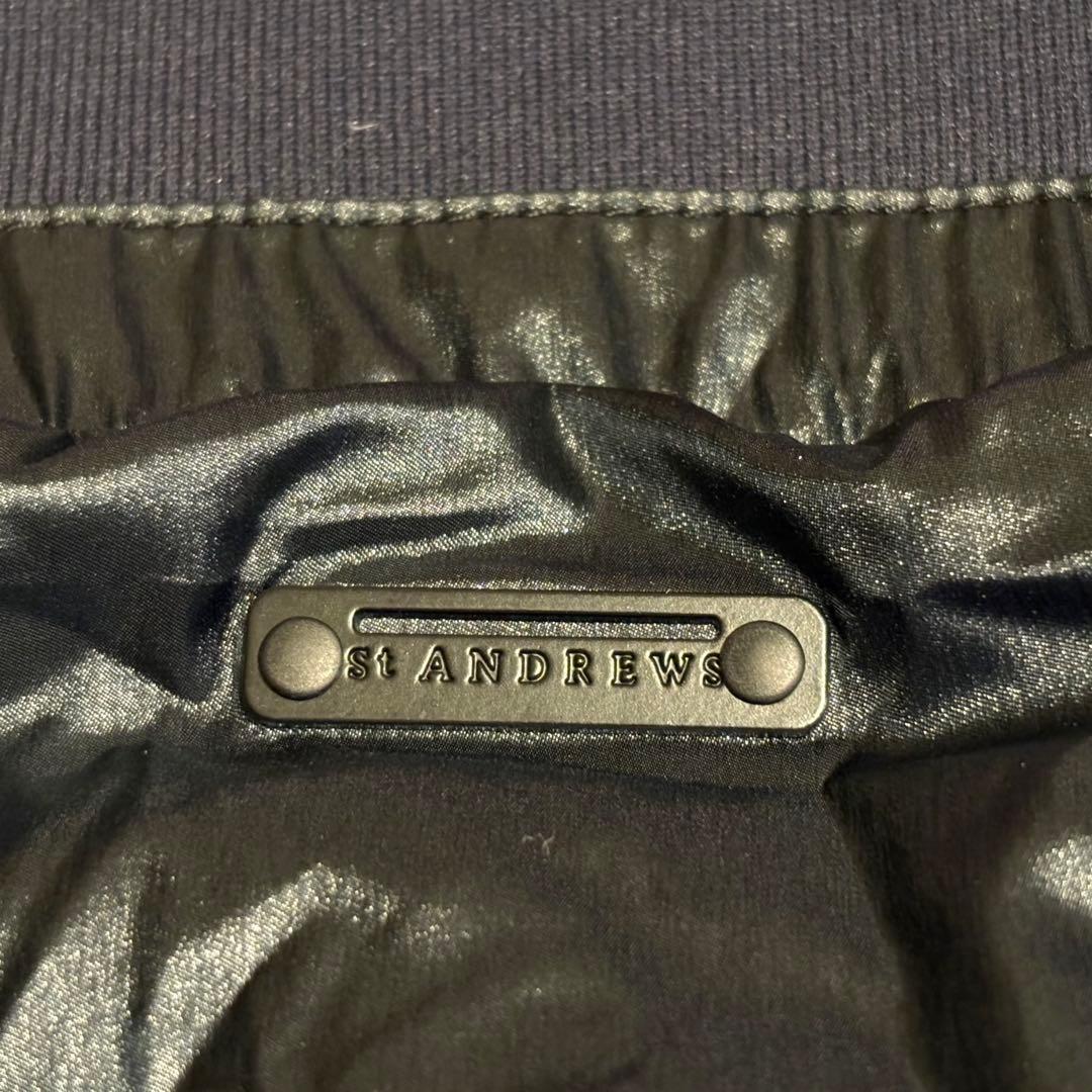 St ANDREWS /ナイロン ジップアップジャケット/SIZE:M/GOLF