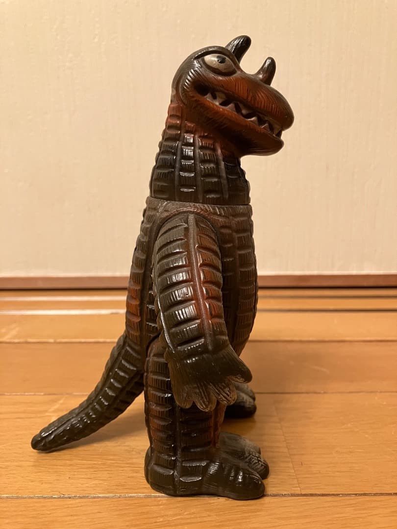 三浦トーイ　アボラス　ミウラトーイ　ソフビ 怪獣 当時物　パチ怪獣