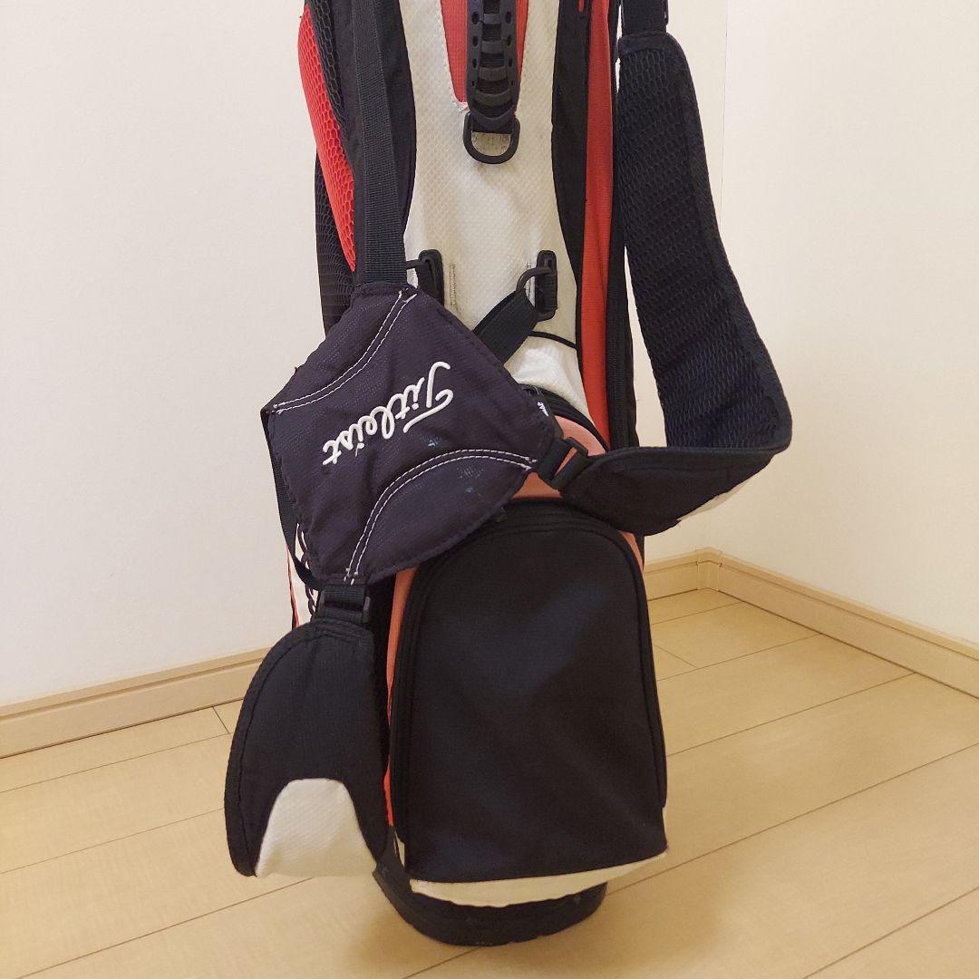 Titleist タイトリスト 軽量 キャディバック スタンド 白/黒/赤