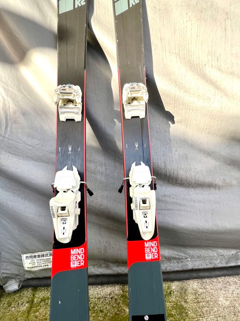 K2 MIND BENDER スキー バインディング付き99Ti長さ170cm