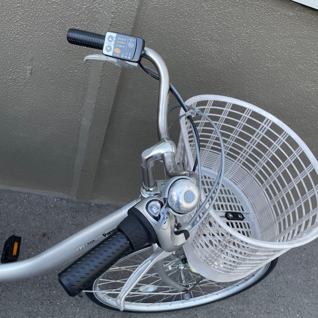 パナソニック電動アシスト自転車26インチシルバー