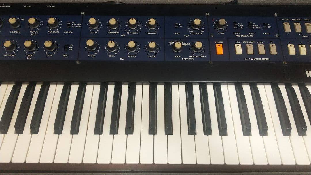 【希少】KORG POLYSIX PS-6 アナログシンセサイザー ハードケース