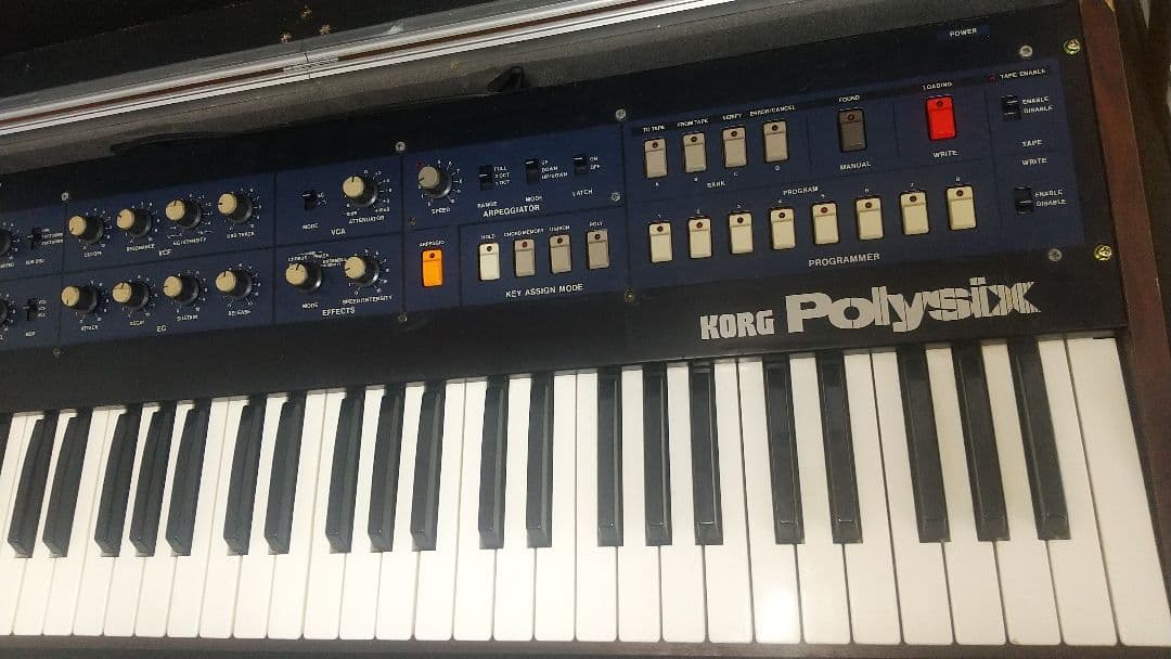 【希少】KORG POLYSIX PS-6 アナログシンセサイザー ハードケース