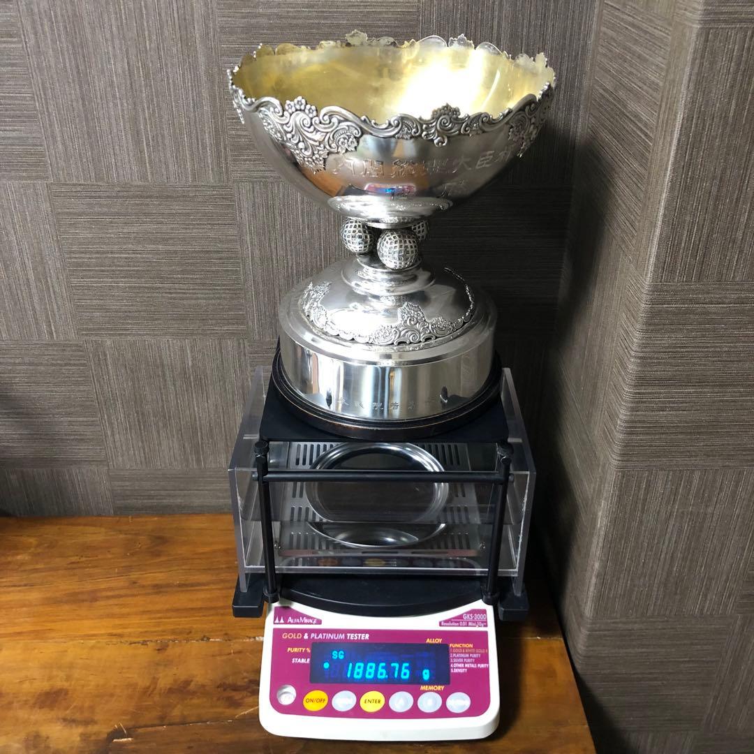 内閣総理大臣杯 優勝トロフィー STERLING SILVER 925 銀器