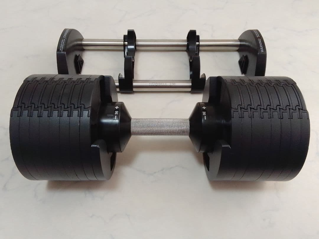 ② NUO BELL 236 可変式ダンベル 36kg 2kg刻み フレックス