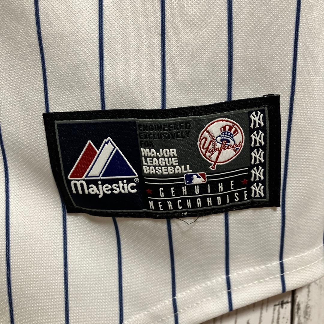 マジェスティック MLB NYヤンキース ユニフォーム M #4