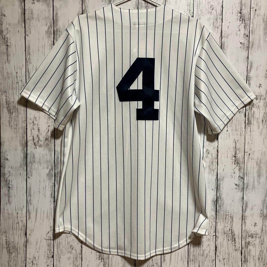マジェスティック MLB NYヤンキース ユニフォーム M #4