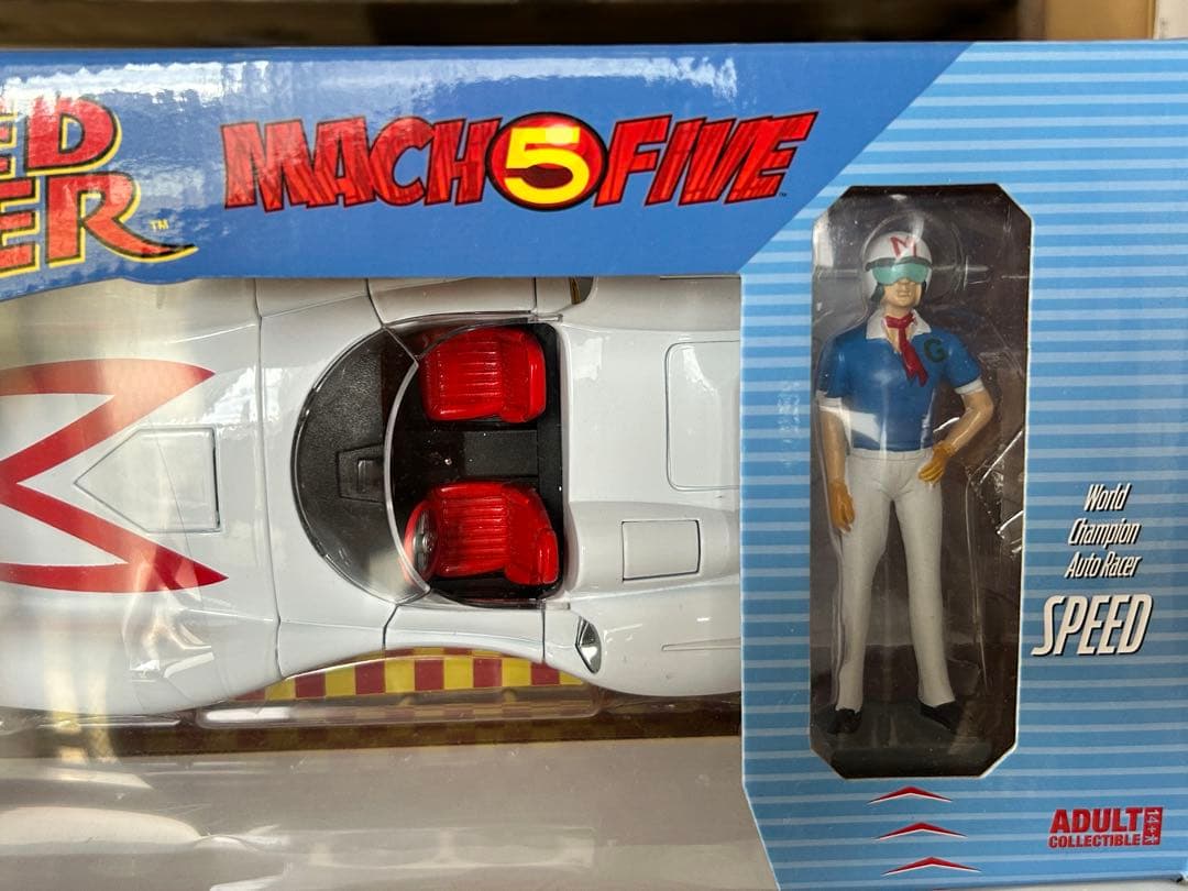 スピード・レーサー MACH 5 1/18 マッハGOGOGO 新品未開封品