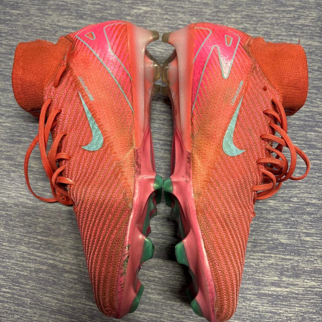 Nike サッカーシューズ オレンジ/グリーン